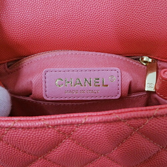 Chanel CHANEL Bag Matelasse Women's Handbag Shoulder 2way Caviar Skin Pink Cr... - Picture 6 of 14